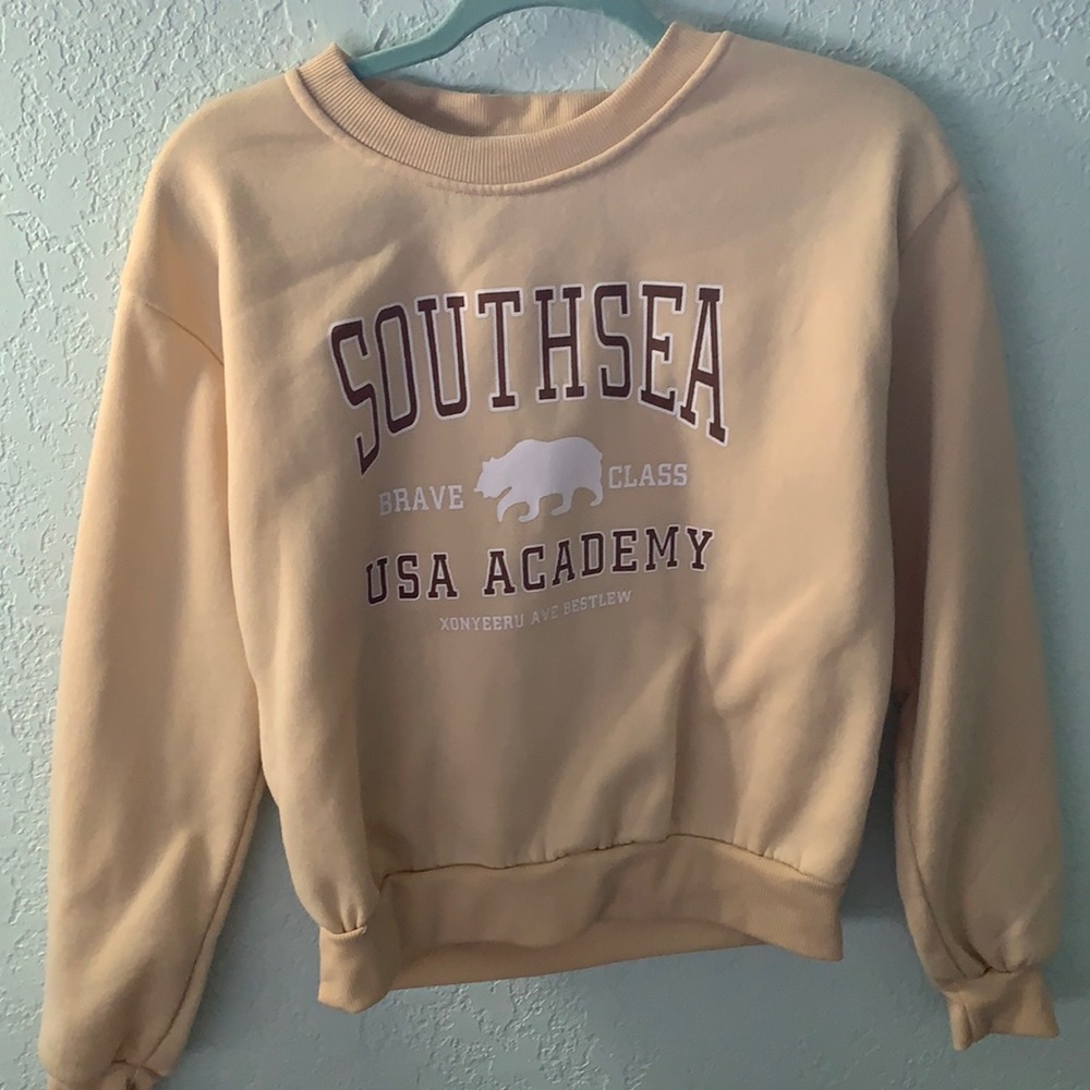 Southsea yellow sweatshirt